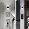Luxrite Luxrite Square LED Up and Down Wall Sconces, 5CCT 2700K-5000K, 15W, 1000LM, IP65, ETL - Black 2-Pack LR40312-2PK - alternate 3